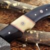 Custom Handmade Damascus Steel Skinner Knife | Christmas Gift, Birthday Gift, Wedding Gift, Anniversary Gift, Valentine's Gift - Image 4