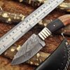 Custom Handmade Damascus Steel Skinner Knife | Christmas Gift, Birthday Gift, Wedding Gift, Anniversary Gift, Valentine's Gift