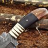 Custom Handmade Damascus Steel Skinner Knife | Christmas Gift, Birthday Gift, Wedding Gift, Anniversary Gift, Valentine's Gift - Image 4