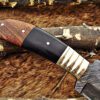 Custom Handmade Damascus Steel Skinner Knife | Christmas Gift, Birthday Gift, Wedding Gift, Anniversary Gift, Valentine's Gift - Image 6