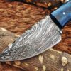 Custom Handmade Damascus Steel Skinner Knife | Christmas Gift, Birthday Gift, Wedding Gift, Anniversary Gift, Valentine's Gift - Image 3