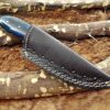 Custom Handmade Damascus Steel Skinner Knife | Christmas Gift, Birthday Gift, Wedding Gift, Anniversary Gift, Valentine's Gift - Image 8