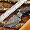 Custom Handmade Damascus Steel Skinner Knife | Christmas Gift, Birthday Gift, Wedding Gift, Anniversary Gift, Valentine's Gift