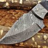 Custom Handmade Damascus Steel Skinner Knife | Christmas Gift, Birthday Gift, Wedding Gift, Anniversary Gift, Valentine's Gift - Image 3
