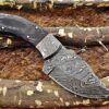 Custom Handmade Damascus Steel Skinner Knife | Christmas Gift, Birthday Gift, Wedding Gift, Anniversary Gift, Valentine's Gift - Image 5