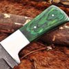 Custom Handmade Damascus Steel Gut Hook Skinner Knife | Christmas Gift, Birthday Gift, Wedding Gift, Anniversary Gift, Valentine's Gift - Image 4