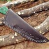 Custom Handmade Damascus Steel Gut Hook Skinner Knife | Christmas Gift, Birthday Gift, Wedding Gift, Anniversary Gift, Valentine's Gift - Image 7