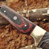 Custom Handmade Damascus Steel Gut Hook Skinner Knife | Christmas Gift, Birthday Gift, Wedding Gift, Anniversary Gift, Valentine's Gift - Image 5