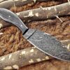 Custom Handmade Damascus Steel Skinner Knife | Christmas Gift, Birthday Gift, Wedding Gift, Anniversary Gift, Valentine's Gift - Image 5