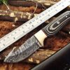 Custom Handmade Damascus Steel Gut Hook Skinner Knife | Christmas Gift, Birthday Gift, Wedding Gift, Anniversary Gift, Valentine's Gift