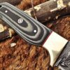 Custom Handmade Damascus Steel Gut Hook Skinner Knife | Christmas Gift, Birthday Gift, Wedding Gift, Anniversary Gift, Valentine's Gift - Image 5