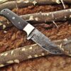 Custom Handmade Damascus Steel Skinner Knife | Christmas Gift, Birthday Gift, Wedding Gift, Anniversary Gift, Valentine's Gift - Image 4