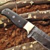 Custom Handmade Damascus Steel Skinner Knife | Christmas Gift, Birthday Gift, Wedding Gift, Anniversary Gift, Valentine's Gift - Image 5