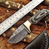 Custom Handmade Damascus Steel Skinner Knife | Christmas Gift, Birthday Gift, Wedding Gift, Anniversary Gift, Valentine's Gift