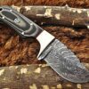 Custom Handmade Damascus Steel Skinner Knife | Christmas Gift, Birthday Gift, Wedding Gift, Anniversary Gift, Valentine's Gift - Image 4