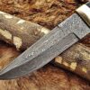 Custom Handmade Damascus Steel Hunting Skinner Knife | Christmas Gift, Birthday Gift, Wedding Gift, Anniversary Gift, Valentine's Gift - Image 3