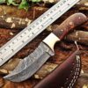 Custom Handmade Damascus Steel Skinner Knife | Christmas Gift, Birthday Gift, Wedding Gift, Anniversary Gift, Valentine's Gift