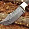 Custom Handmade Damascus Steel Skinner Knife | Christmas Gift, Birthday Gift, Wedding Gift, Anniversary Gift, Valentine's Gift - Image 3