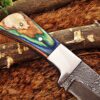 Custom Handmade Damascus Steel Gut Hook Skinner Knife | Christmas Gift, Birthday Gift, Wedding Gift, Anniversary Gift, Valentine's Gift - Image 5