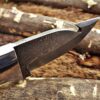 Custom Handmade Damascus Steel Gut Hook Skinner Knife | Christmas Gift, Birthday Gift, Wedding Gift, Anniversary Gift, Valentine's Gift - Image 6